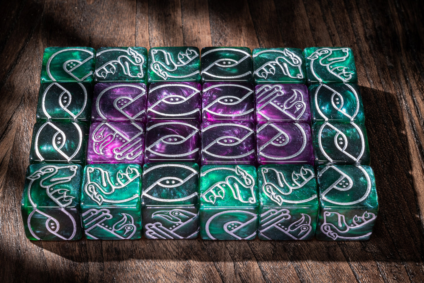 Celtic Animals Knot Dice bundle